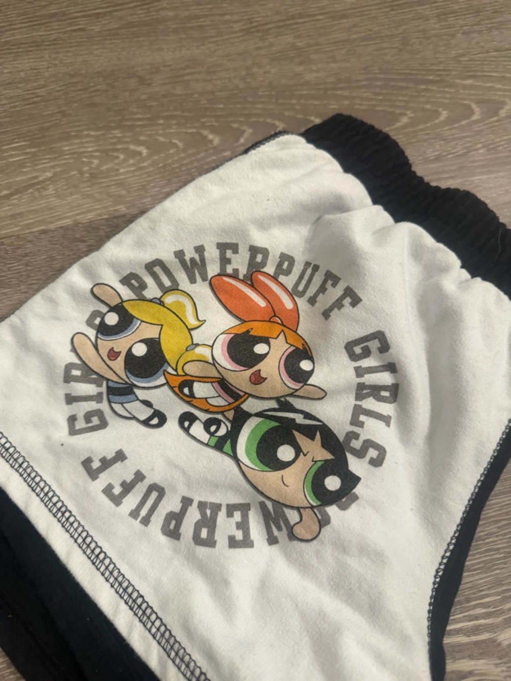 Vintage Powerpuff Girls Shorts Cartoon Network Y2K Graphic Lounge Size S - Picture 7 of 7